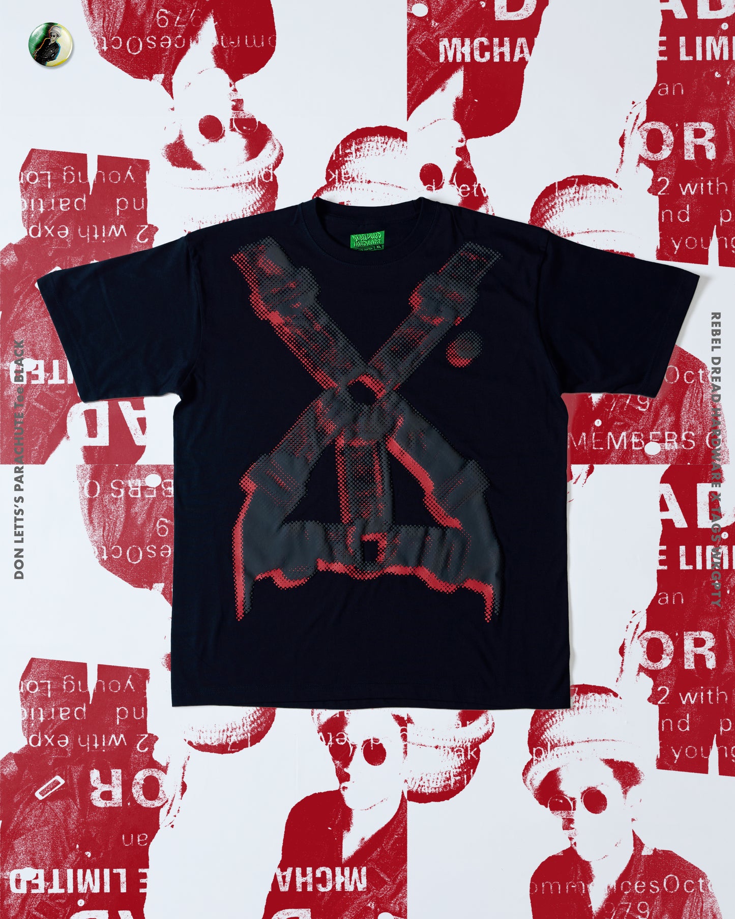 DON LETTS’ S PARACHUTE Tshirts