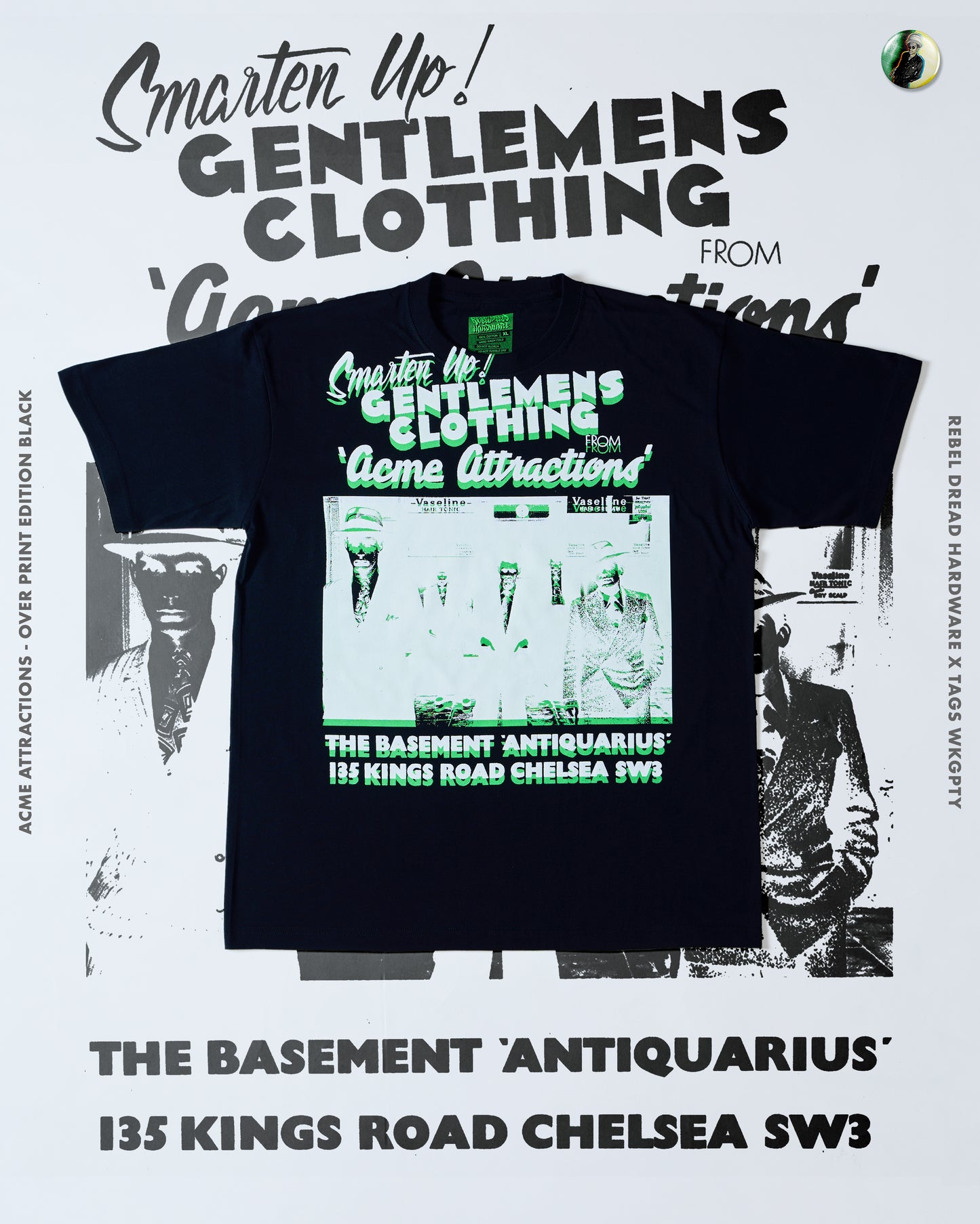 ACME ATTRACTIONS - OVER PRINT EDITION Tshirts