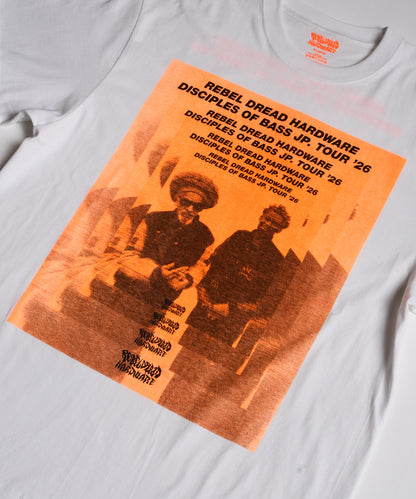DADDY G + DON LETTS DISCIPLES OF BASS TOUR TEE version.2