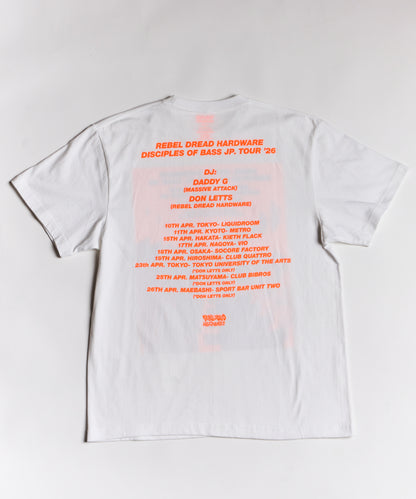DADDY G + DON LETTS DISCIPLES OF BASS TOUR TEE version.2