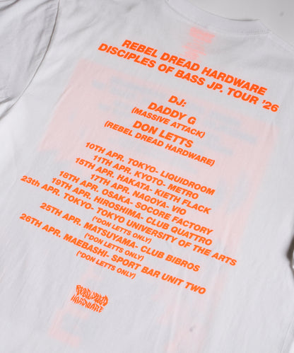 DADDY G + DON LETTS DISCIPLES OF BASS TOUR TEE version.2