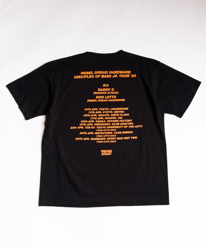 DADDY G + DON LETTS DISCIPLES OF BASS TOUR TEE version.2