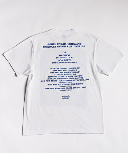DADDY G x DON LETTS DISCIPLES OF BASS TOUR TEE version.1