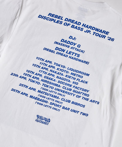 DADDY G x DON LETTS DISCIPLES OF BASS TOUR TEE version.1