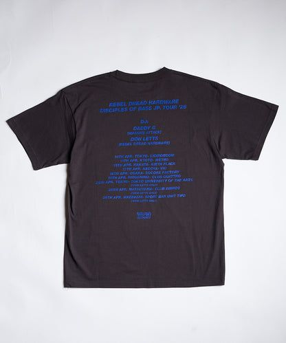 DADDY G x DON LETTS DISCIPLES OF BASS TOUR TEE version.1