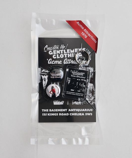 ACME ATTRACTIONS PIN BUTTON SET